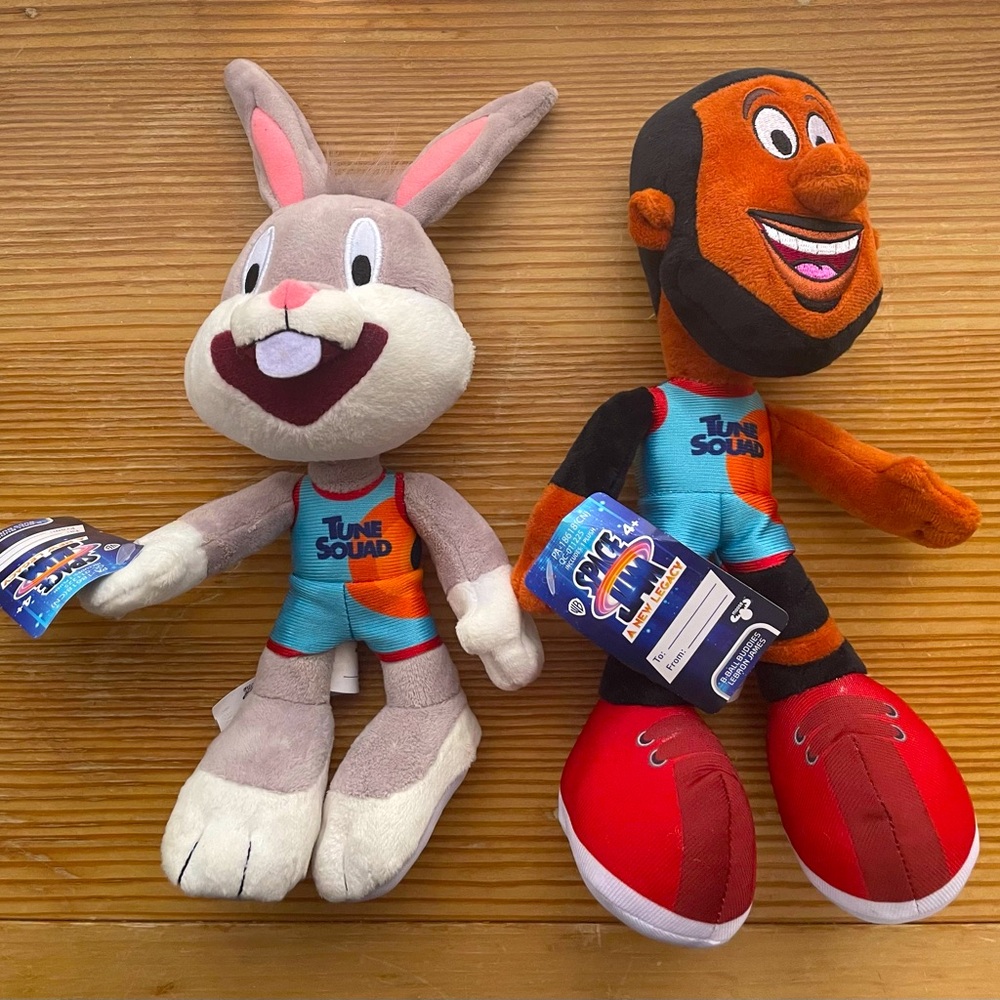 Space Jam Plushies